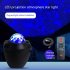 Led Projection Light Bluetooth Remote Control Rgb Night Light for Home Living Room Decor Black