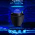 Led Projection Light Bluetooth Remote Control Rgb Night Light for Home Living Room Decor Black