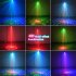 Led Projector Stage Light 60 Patterns Manual Remote Control Atmosphere Lamp for Disco Ktv Show Party
