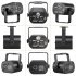 Led Projector Stage Light 60 Patterns Manual Remote Control Atmosphere Lamp for Disco Ktv Show Party