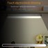 Led Reading Lamps Usb Rechargeable Adjustable Brightness Stepless Dimming Touch Sensor Night Lights  white touch  USB type