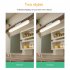 Led Reading Lamps Usb Rechargeable Adjustable Brightness Stepless Dimming Touch Sensor Night Lights  white touch  USB type
