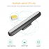 Led Reading Lamps Usb Rechargeable Adjustable Brightness Stepless Dimming Touch Sensor Night Lights  white touch  USB type