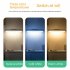 Led Reading Lamps Usb Rechargeable Adjustable Brightness Stepless Dimming Touch Sensor Night Lights  white touch  USB type