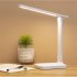 Led Rechargeable Foldable Table  Lamp 3 Modes Reading Work Study Light Bulb For Children s Bedroom White