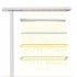 Led Rechargeable Foldable Table  Lamp 3 Modes Reading Work Study Light Bulb For Children s Bedroom White
