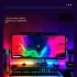 Led Rgb Music Sound Light Bar Bluetooth compatible App Control Adjustable Brightness Music Rhythm Night Lights plug in white