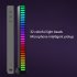 Led Rgb Music Sound Light Bar Bluetooth compatible App Control Adjustable Brightness Music Rhythm Night Lights plug in black