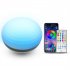 Led Saturn shaped Night Light Usb Charging Infrared Remote Control Bluetooth compatible Table Lamp For Home Decor Bluetooth compatible