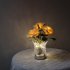 Led Simulation Rose Night Light Stepless Dimming Rechargeable Table Lamp Ornaments For Home Decor pink flowers