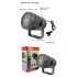 Led Snowflake Projection Light 16 Pattern Colorful Rotating Christmas Outdoor Decorative Lamp Spotlight UK plug 4W 16 pattern