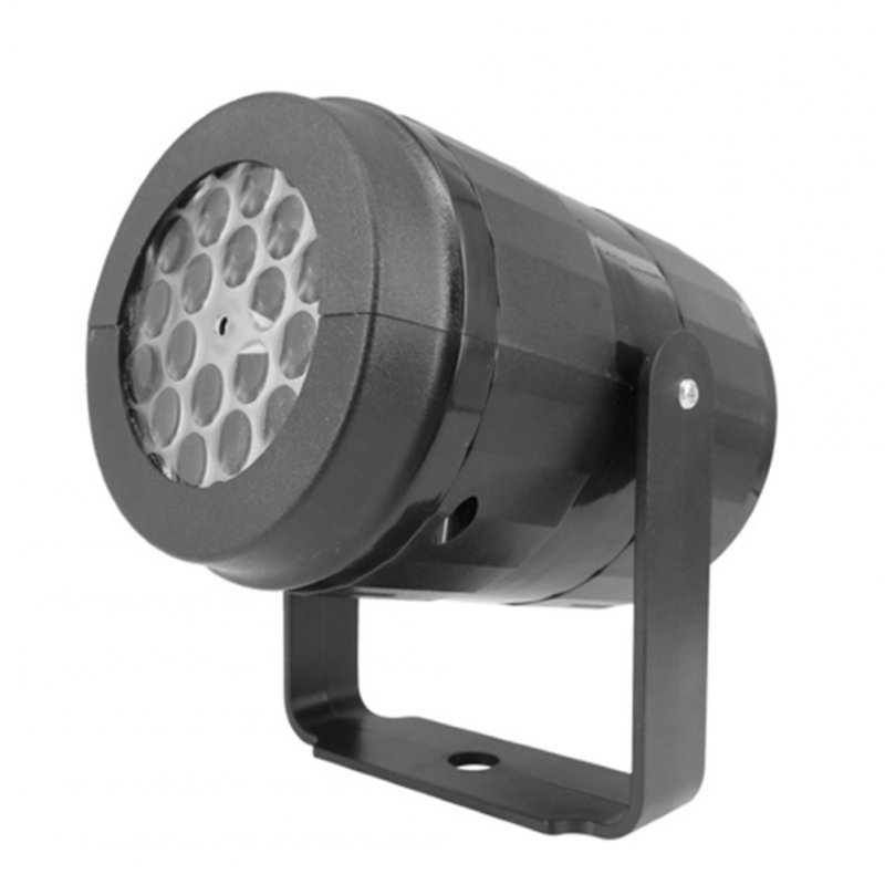 4W Led Snowflake Projection Light Outdoor 16 Pattern Colorful Rotating Lamp