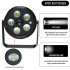 Led Solar Flood Light High power Outdoor Waterproof Garden Wall Lamp Simulation Monitoring Spotlight Black Cold White