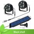 Led Solar Flood Light High power Outdoor Waterproof Garden Wall Lamp Simulation Monitoring Spotlight White Cold White