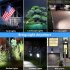 Led Solar Flood Light Super Bright 6000k Pir Motion Sensor 3 Adjustable Modes Outdoor Garden Lamp 126SMD remote control