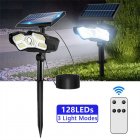 Led Solar Flood Light Super Bright 6000k Pir Motion Sensor 3 Adjustable Modes