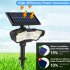 Led Solar Flood Light Super Bright 6000k Pir Motion Sensor 3 Adjustable Modes Outdoor Garden Lamp 126SMD remote control