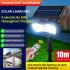 Led Solar Flood Light Super Bright 6000k Pir Motion Sensor 3 Adjustable Modes Outdoor Garden Lamp 126SMD remote control
