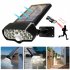 Led Solar Flood Light Waterproof Simulation Monitoring Light Security Lamp For Outdoor Street Yard 1pc
