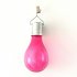 Led Solar Light Bulb Built in 40mah Battery Outdoor Hanging Lanterns For Party Garden Home Patio Decor red