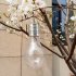 Led Solar Light Bulb Built in 40mah Battery Outdoor Hanging Lanterns For Party Garden Home Patio Decor red