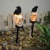 Led Solar Light Halloween Horror Skeleton Ghost shape Outdoor Waterproof Landscape Lamp with Stake