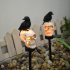 Led Solar Light Halloween Horror Skeleton Ghost shape Outdoor Waterproof Landscape Lamp with Stake