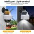 Led Solar Light Motion Sensor Security Fake Camera Lamp With Solar Panel For Outdoor Wall Street Yard JX 5116  with remote control 