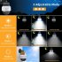 Led Solar Light Motion Sensor Security Fake Camera Lamp With Solar Panel For Outdoor Wall Street Yard JX 5116  with remote control 