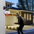 Led Solar Light Motion Sensor Security Fake Camera Lamp With Solar Panel For Outdoor Wall Street Yard JX 5116  with remote control 