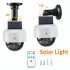 Led Solar Light Motion Sensor Security Fake Camera Lamp With Solar Panel For Outdoor Wall Street Yard JX 5116  with remote control 
