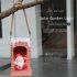 Led Solar Light Waterproof Christmas Santa Chimney Chandelier Landscape Lamp