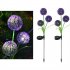 Led Solar Lights 3 head Simulation Dandelion Decoration Lamp For Outdoor Lawn Balcony Patio Yard purple