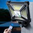 Led Solar Lights Waterproof Ultra bright Motion Sensor Safety Wall Lamp For Fence Yard Garden Patio Door COB