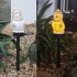 Led Solar Snowman Landscape Light Christmas Resin Light Control Induction Lamp for Outdoor Garden Lawn Decoration