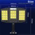 Led Solar Street Light 10000lm Waterproof Motion Sensor Outdoor Wall Lamp V97 384 RC
