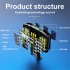 Led Solar Street Light 10000lm Waterproof Motion Sensor Outdoor Wall Lamp V97 264 33COB RC