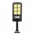 Led Solar Street Lights Outdoor Security Lighting Wall Lamp Waterproof Motion Sensor Smart Control Lamp 2108 two sided