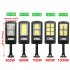 Led Solar Street Lights Outdoor Security Lighting Wall Lamp Waterproof Motion Sensor Smart Control Lamp 2108 two sided