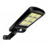Led Solar Street Lights Outdoor Security Lighting Wall Lamp Waterproof Motion Sensor Smart Control Lamp 2108 two sided