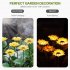 Led Solar Sunflower Lights Ip65 Waterproof Outdoor Landscape Lamp For Courtyard villa garden Decor three heads