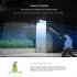 Led Solar Wall Lamp Ip65 Waterproof Human Body Induction Outdoor Street Lights For Garden Street Balcony Decor white shell warm light