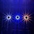 Led Solar Wall Lamp Petal Shaped 8 Modes 90 Degree Adjustable Outdoor Lighting White Light
