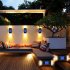 Led Solar Wall  Light Outdoor Garden Waterproof Decorative Fence Wall Lamp
