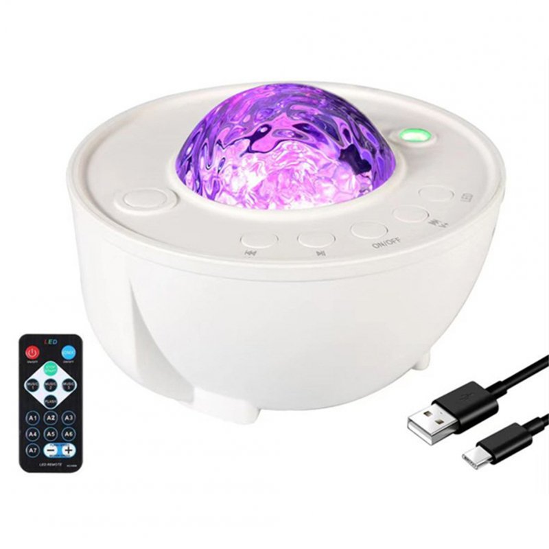 Led Starry Sky Projector Lamp Colorful Usb Stage Night Lights with Bluetooth