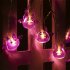 Led String Lamp Ip44 Waterproof Atmosphere Lamp Fairy Lights For Halloween Tree Window Yard Decoration  2 meters  10 lights 