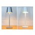 Led Table Lamp Dimming Usb Charging Built in 3600mah Battery Touch Night Light For Bedroom Hotel Restaurant Bar black