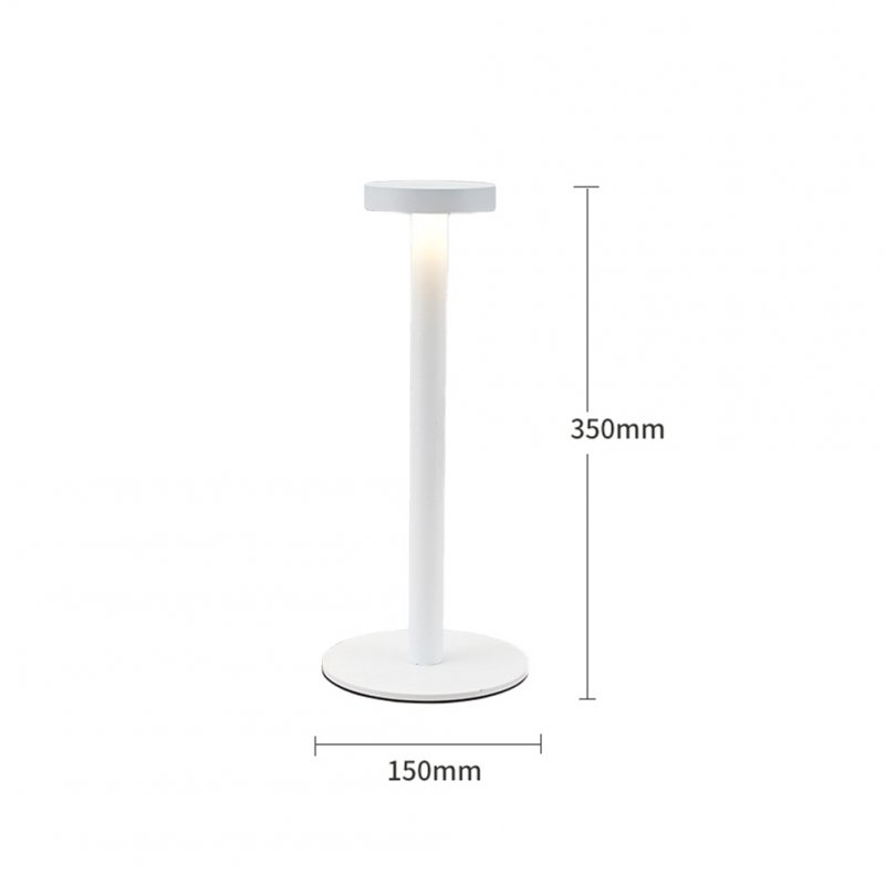 Led Table Lamp Portable Dimmable Rechargeable Desktop Night Light
