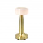 Led Table Lamps Retro Desk Lamp 3 Color Dimming Energy Saving Night Light For Bar Restaurant Coffee Decor [golden] [Battery 1800mAh]