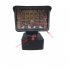 Led Tool Light Compatible for Milwaukee 18v M18 Lithium Battery with Strobe 3 mode Adjustable Lamp Black
